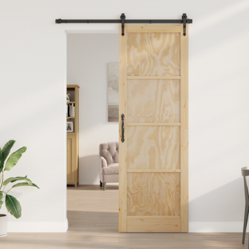 Gossi usa interioara 'orkdal'78x232x4 cm din lemn solid de pin