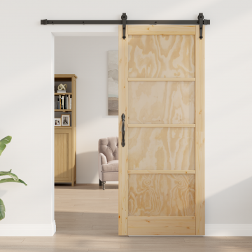Gossi usa interioara 'orkdal'83x202x4 cm usa din lemn masiv din pin