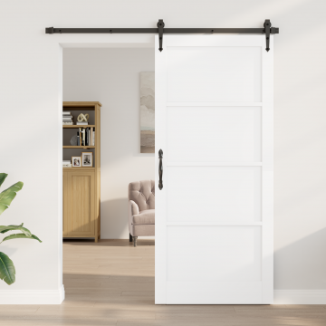 Gossi usa interioara orkdal alb 93x211x4 cm usa din lemn masiv din pin