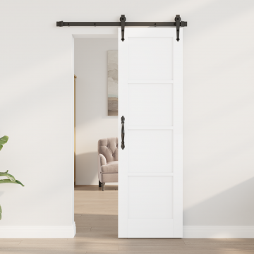 Gossi usa interioara 'orkdal'alba 61x198.5x4 cm lemn masiv din pin