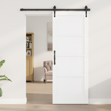 Gossi usa interioara 'orkdal'alba 78x202x4 cm lemn solid de pin