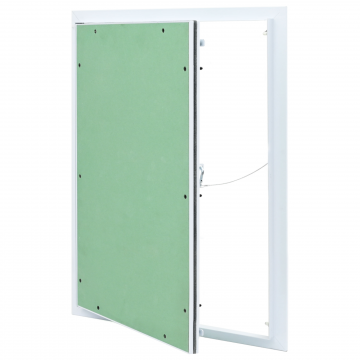 Panou de acces Gossi cu rama din aluminiu si placa de gips de 500x600 mm