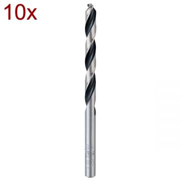 Bosch  2608577232 - Set 10 burghie metal HSS-PointTeq 6.4  mm tija cilindrica