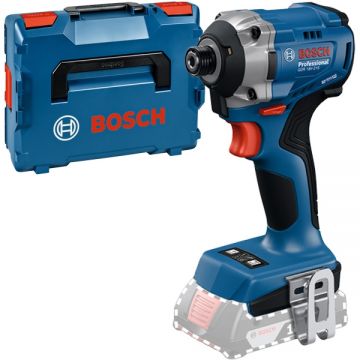 Bosch  GDR 18V-215 - Masina de insurubat cu impact fara acumulatori si incarcator Li-Ion 18 V - Ah 215 Nm M6-M16 valiza speciala
