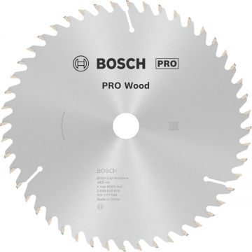 Bosch  PRO Wood - Panza fierastrau circular lemn 190x20/16x2.6 mm 48 dinti