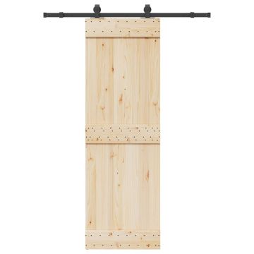 Gossi set feronerie pentru usi glisante, negru, 152,5 cm, otel