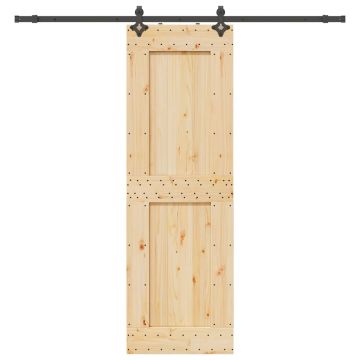 Gossi usa glisanta cu set de feronerie 70x210 cm, lemn masiv de pin