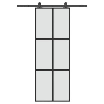 Gossi usa glisanta cu set de feronerie sticla temperata si aluminiu