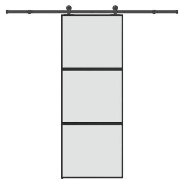 Gossi usa glisanta cu set de feronerie sticla temperata si aluminiu