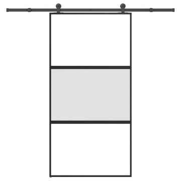 Gossi usa glisanta cu set de feronerie sticla temperata si aluminiu