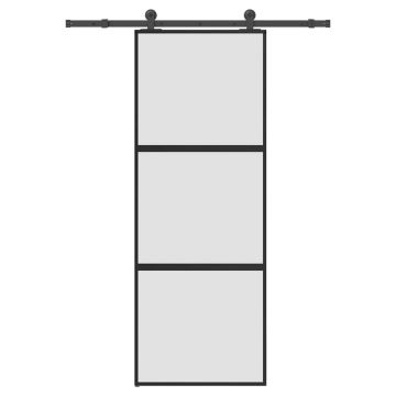 Gossi usa glisanta cu set de feronerie sticla temperata si aluminiu