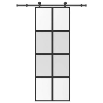 Gossi usa glisanta cu set de feronerie sticla temperata si aluminiu