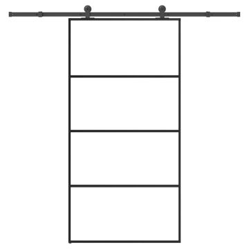 Gossi usa glisanta cu set feronerie 102,5x205 cm sticla esg/aluminiu