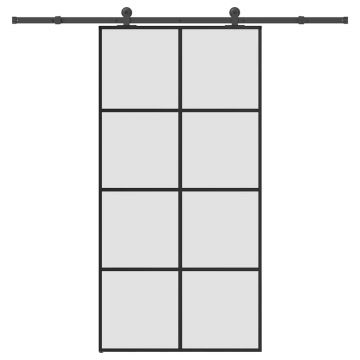 Gossi usa glisanta cu set feronerie 102,5x205 cm sticla esg/aluminiu