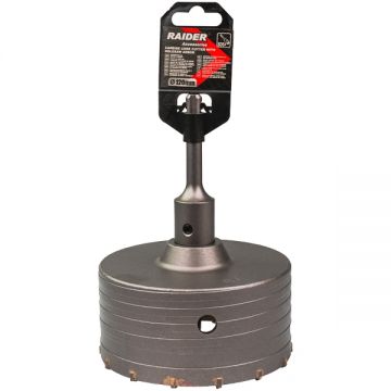Raider  154823 - Carota beton cu coroana vidia 120x- mm gaurire uscata SDS-Plus