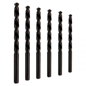 Raider  157110 - Set 6 burghie metal HSS-R 2-8  mm tija cilindrica