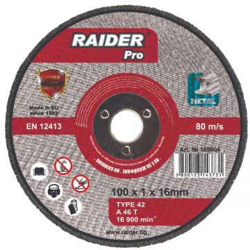 Raider  169904 - Disc taiere metal 100x16x1 mm 1 buc