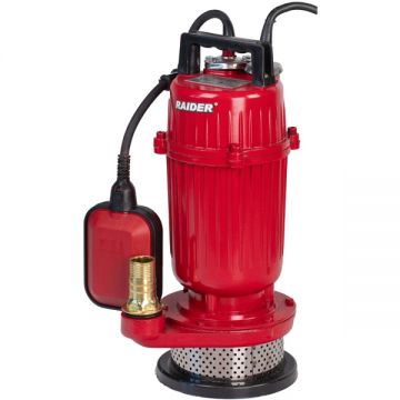 Raider  RD-CAWP51 - Pompa submersibila de drenaj apa murdara 550 W 7 m 50 l/min carcasa - flotor monofazata