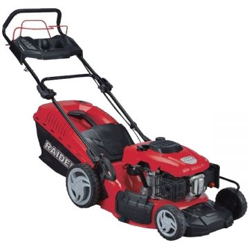 Raider  RD-GLM10 - Masina de tuns iarba pe benzina - - 4.3 CP 53 cm 2500 m2 autopropulsie sistem maruntire iarba evacuare laterala