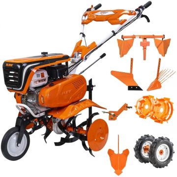 Ruris  7500ACC5 - Motosapa General Engine - 7 CP 560-830 mm 3 viteze (2 inainte + 1 inapoi) benzina fara plumb accesorii
