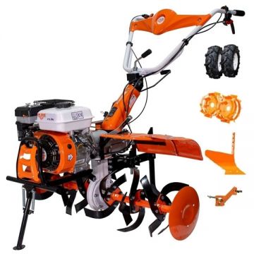 Ruris  753K - Motosapa General Engine - 7.5 CP 990-1010 mm 4 viteze (3 inainte + 1 inapoi) benzina fara plumb accesorii