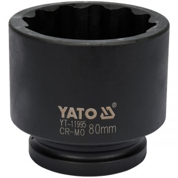 Yato  YT-11995 - Cheie tubulara de impact 80x- mm 1 inch
