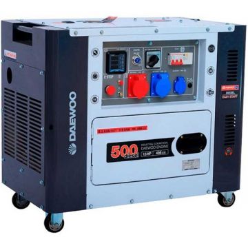 Daewoo  DDAE100000DSE-3B - Generator de uz general 7.5 kW Daewoo - 15 CP 15  l pornire electrica trifazat