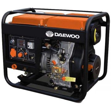 Daewoo  GDAW190AC - Generator sudura 3.6 kVA 190 A - - 15 CP benzina fara plumb pornire electrica monofazat