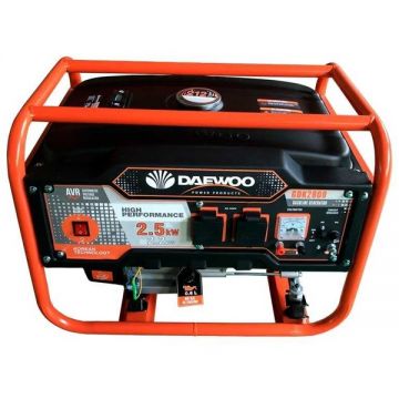 Daewoo  GDK2800 - Generator de uz general 2.2 kW Daewoo - 7 CP 15  l pornire mecanica monofazat