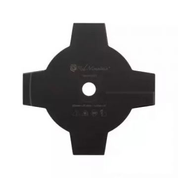 Disc Motocoasa, Grosime Lama 1.4 mm, Diametru Central 25.4 mm,diametru exterior 230mm,4 Dinti, Red Mountain