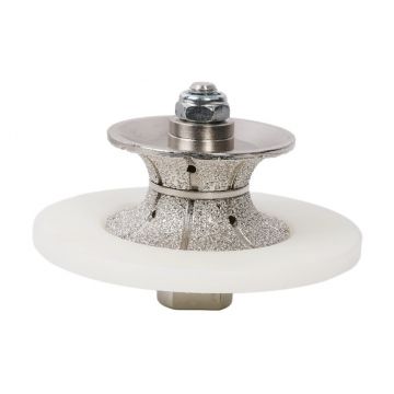 Freza diamantata pentru profilare Profil Bullnose, V-30mm, ∅115xM14 - BIHUI-DCPV30