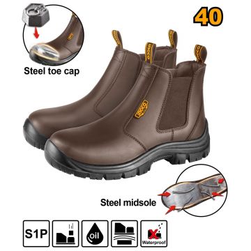 GHETE PROTECTIE MARO CU VARF SI TALPA METALICA MARIME 45 INGCO SSH08S1P.45