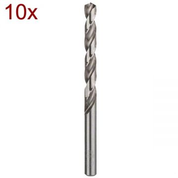HiKOKI  780307 - Set burghie metal HSS-G 4.8  mm tija cilindrica 10  bucati