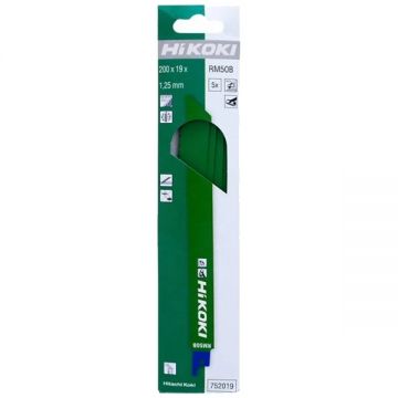 HiKOKI  RM50B - Set panze fierastrau sabie bimetal 200 mm 10-14 dinti/inch dantura progresiva 5 bucati