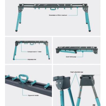 Masa de lucru SMART pt. placi mari, portabila, lungime reglabila 100-200cm - BIHUI-LFWT-BC