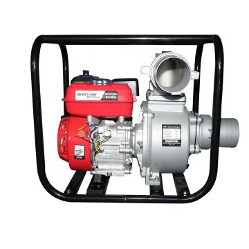 Motopompa pe benzina 7.5CP WP40S, 4 toli, debit max. 80m3/h, adancime 8m, inaltime 26m , Cod: BK79828, Brand: BRECKNER GERMANY