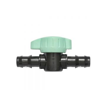 Robinet plastic fi 16mm X fi 16mm pentru aparat de muls, Cod: BK90509, Brand: BRECKNER GERMANY
