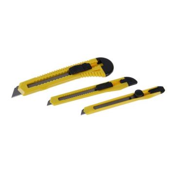 Set 3 piese de cuțite cu lamă rapidă