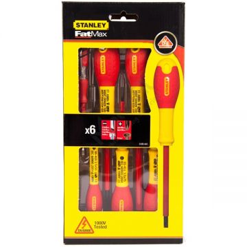 Stanley  0-65-441 - Set surubelnite cu profil PH si plat 6 bucati izolatie 1000 V