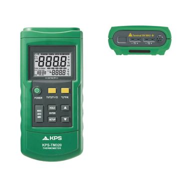 Termometru digital cu 2 canale - KPS TM320