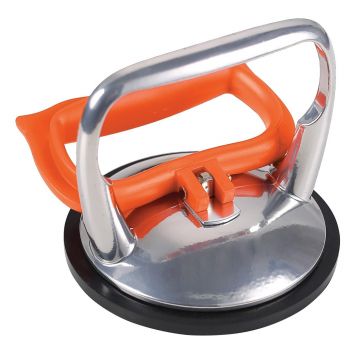 Ventuza pentru gresie, sticla, faianta profesionala cu corp din Aluminiu Ø123mm, 40kg - CNO-ALUV1