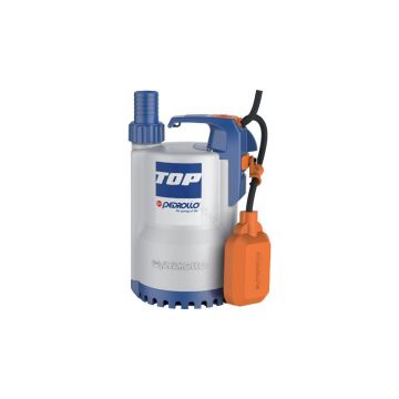 Electropompa submersibila de drenaj Pedrollo TOP1, 0.25 kW, inaltime max. refulare 6 m, debit 160 l/min