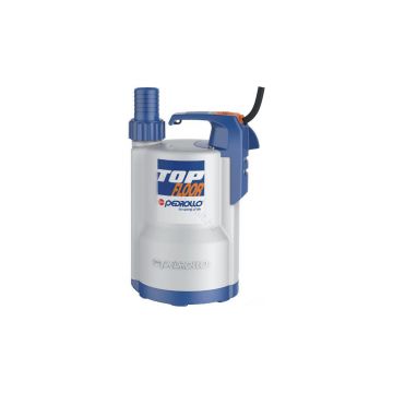 Electropompa submersibila de drenaj Pedrollo TOP1-FLOOR, particule max. 2 mm, putere 0.25 kW, debit max. 120 l/min, inaltime refulare maxima 6 m