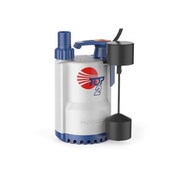 Electropompa submersibila de drenaj pentru Pedrollo TOP3 - GM, particule max. 10 mm, putere 0.55 kW, debit max. 260 l/min la H=2 m, inaltime refulare maxima 10 m
