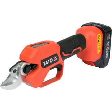 Foarfece de tuns fără fir YATO 18 V (1 x baterie 2 Ah + încărcător)