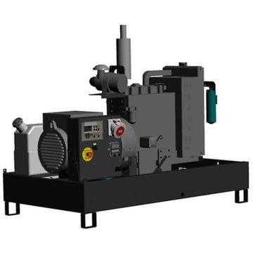 Generator de curent diesel Pramac GBW10Y, trifazat, 8.92 kVA, panou automat, fara carcasa insonorizata