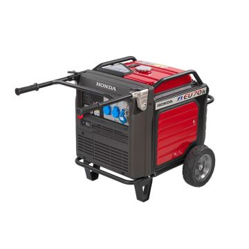 Generator de curent pe benzina Honda EU70IS1, portabil, monofazat, 7.0 kW, pornire electrica