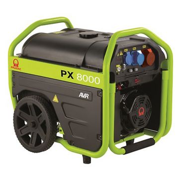 Generator de curent pe benzina PRAMAC PX8000T, portabil, trifazat, 6.0 kVA