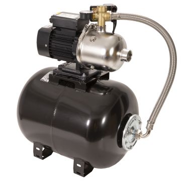 Hidrofor cu pompa centrifugala din inox Wasserkonig PCM7-53/50H, putere 1200 W, debit 7020 l/h, inaltime refulare 53 m, vas de expansiune 50 litri