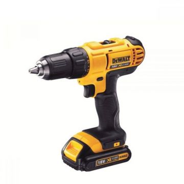 Masina de gaurit si insurubat cu acumulatori Dewalt DCD771S2, 18V, 1.3Ah, cuplu maxim 42 Nm,  incarcator